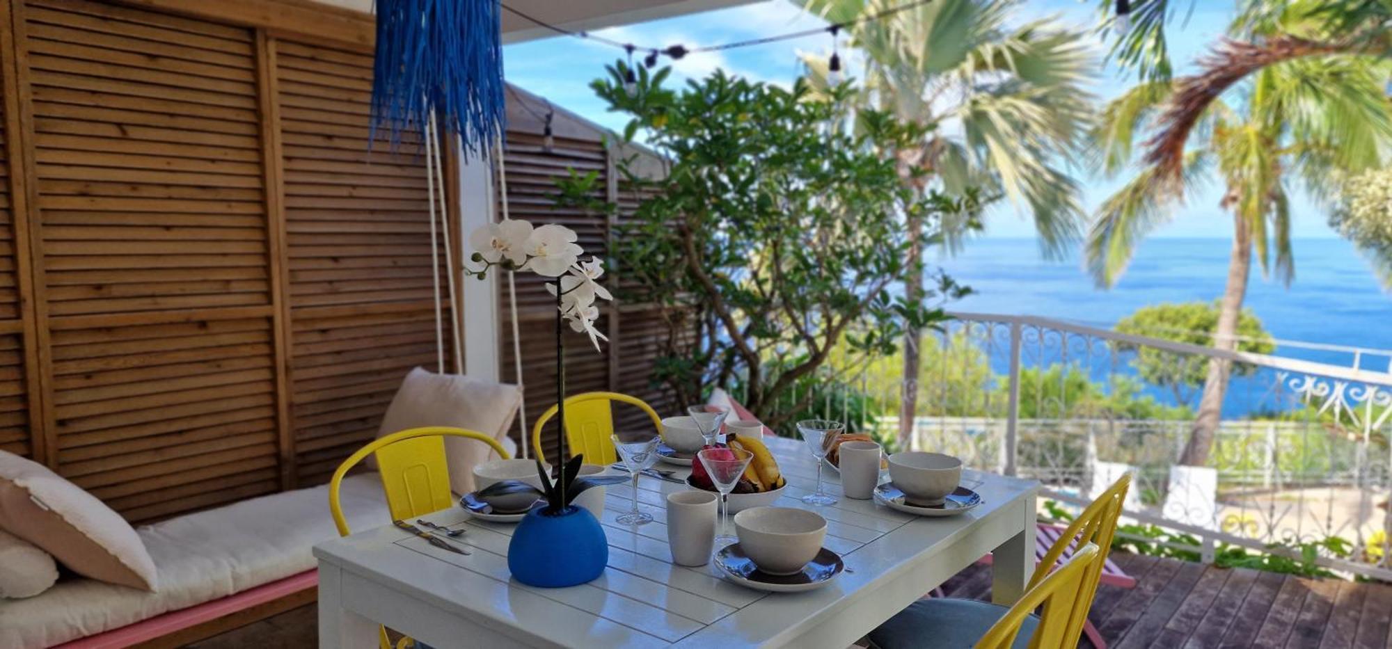 La Boheme, Residence De 5 Appartements Avec Piscine, Vue Ocean, Petite Ile Exterior foto