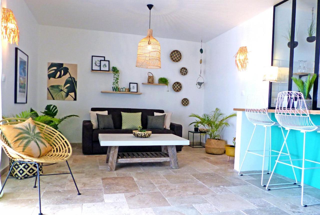 La Boheme, Residence De 5 Appartements Avec Piscine, Vue Ocean, Petite Ile Exterior foto