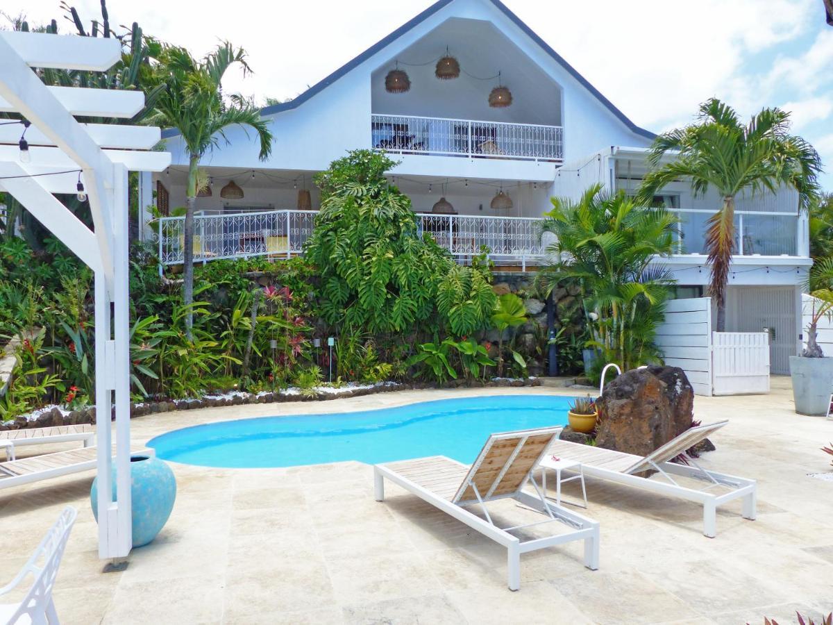 La Boheme, Residence De 5 Appartements Avec Piscine, Vue Ocean, Petite Ile Exterior foto